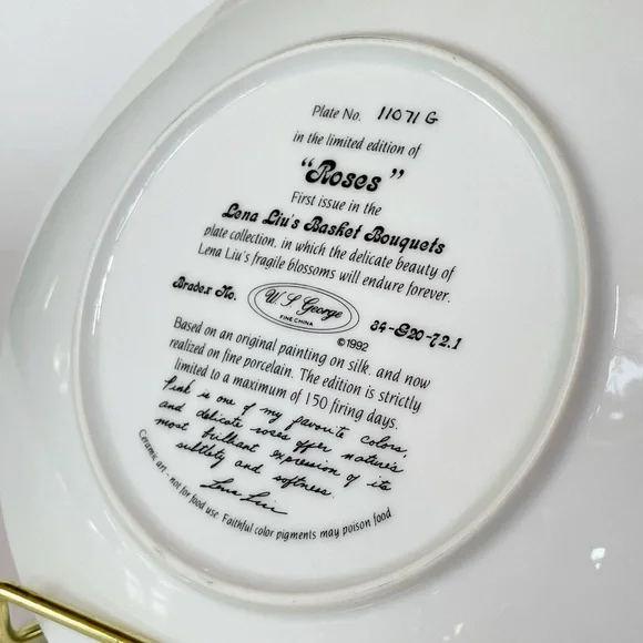 Bradford Exchange Porcelain Plate - Picture 3 of 5